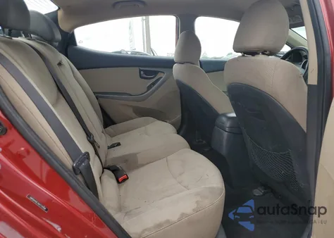 2016 Hyundai Elantra Se из США, поврежденный, VIN 5NPDH4AE3GH770508